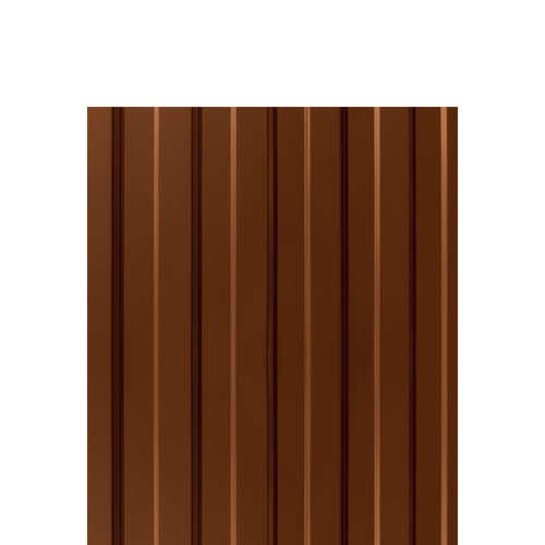 Профлист (профнастил) С8 0,4 RAL-8004 терракота