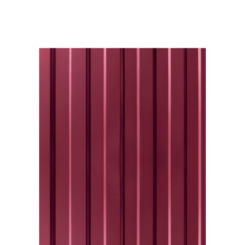Профлист (профнастил) С8 0,4 RAL-3003 рубиново-красный